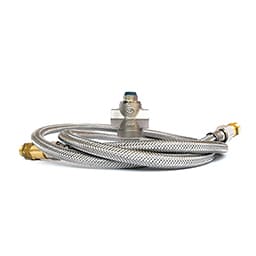 Inlet hoses, drain pipes and installation materials