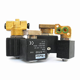 Two-way and three-way solenoid valves