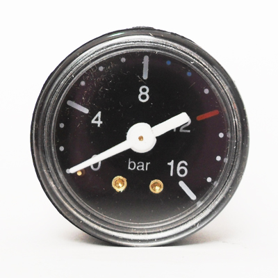 Pump pressure gauge